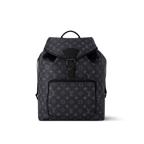 black louis vuitton backpack cheap|louis vuitton black monogram backpack.